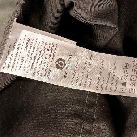 Signature by Levi Strauss pull on skinny pants size 10 - Picture 10 of 12